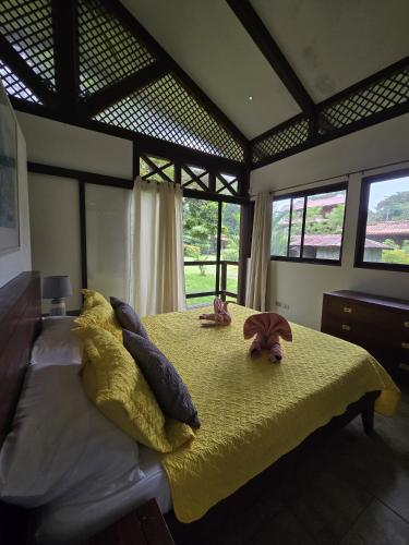 Hotel Kenaki Lodgeにあるベッド