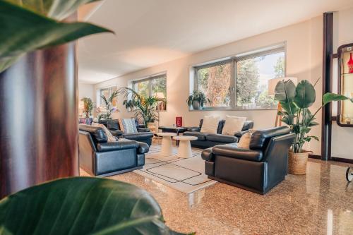 Posezení v ubytování Garden Hotel Michelangelo