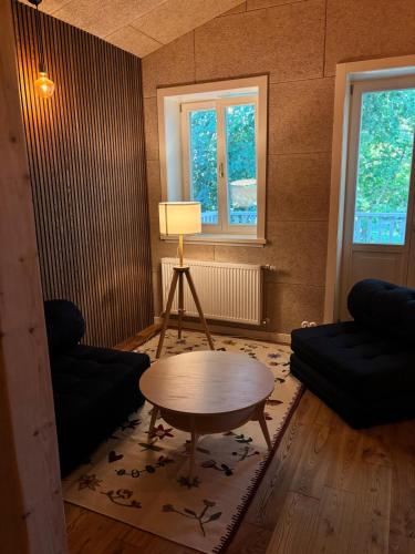 Χώρος καθιστικού στο Pērlerada room