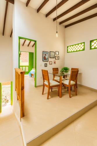 Χώρος καθιστικού στο Aluna Apartamento Jericó