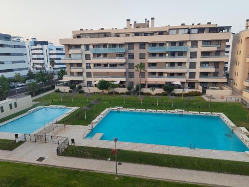 Πισίνα στο ή κοντά στο Los Alamos Breeze