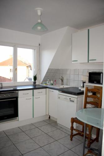 Grand duplex lumineux, calme, à 10mn de Strasbourg avec balcon et garage