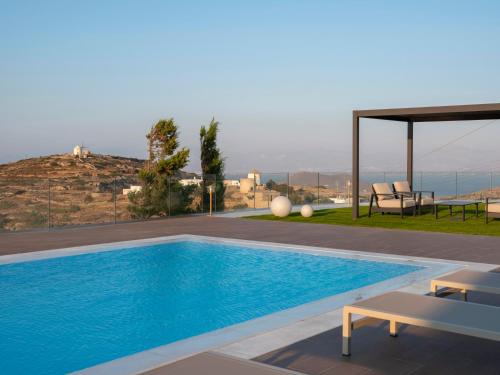 Πισίνα στο ή κοντά στο Lagaditis villa