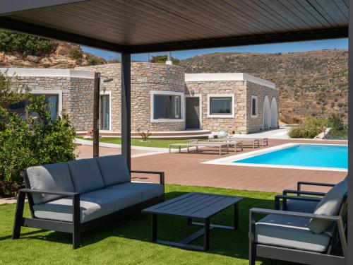 Πισίνα στο ή κοντά στο Lagaditis villa