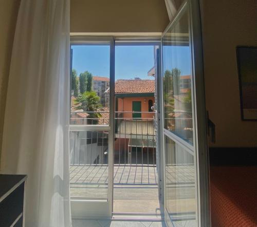 Un balcón o terraza en Hotel Rainero