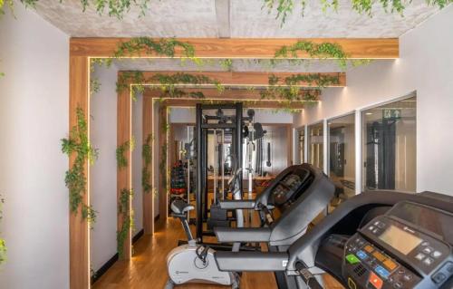 Fitness centrum a/nebo fitness zařízení v ubytování Way Bossa Experience