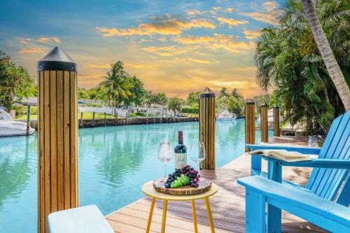 Landskap semula jadi dekat dengan rumah percutian