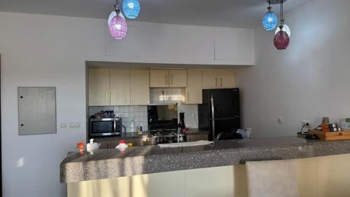 Una cocina o zona de cocina en Luxury Marassi Chalet Marina