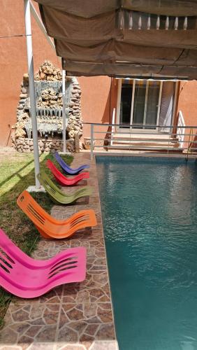 Πισίνα στο ή κοντά στο Villa for 10 people max with private pool Marrakech villa avec piscine privée