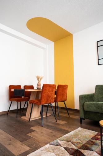 Posezení v ubytování Hotel Sandkorn