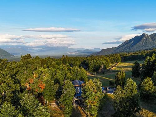 Naturlandskabet i nærheden af feriehuset