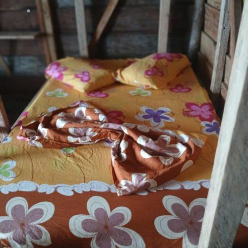 Postel nebo postele na pokoji v ubytování Cabaña El Guayacan