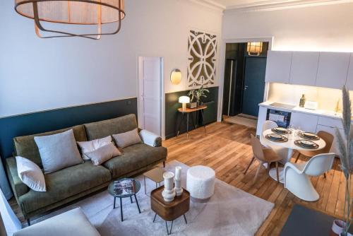 Χώρος καθιστικού στο Beige Hospitalité - COCO - hypercentre-2chambres-parking-zen