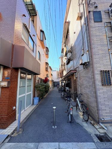 難波通4分,銀竹居,64m一軒家貸切,昭和レトロな3個室,最大 7名