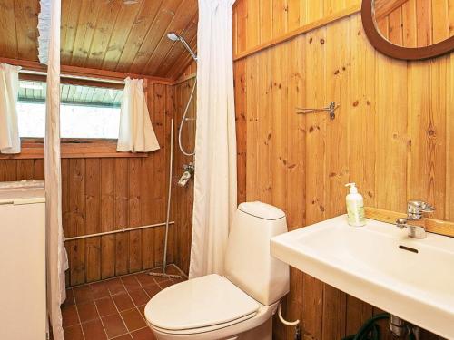 Koupelna v ubytování Cozy Beach House in albaek - By Traum Ferienwohnungen