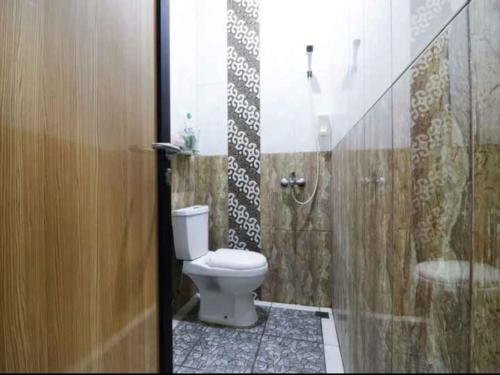 Koupelna v ubytování Chandrady Guesthouse