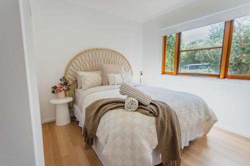 Ένα ή περισσότερα κρεβάτια σε δωμάτιο στο Parker Retreat