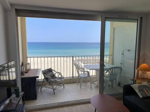 Appartement T2 Climat. Vues Mer à Canet-en-Roussillon - FR-1-833-36