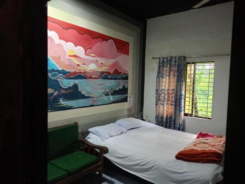 Кровать или кровати в номере Holy Haven Guest House