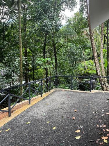 Jardín al aire libre en River House