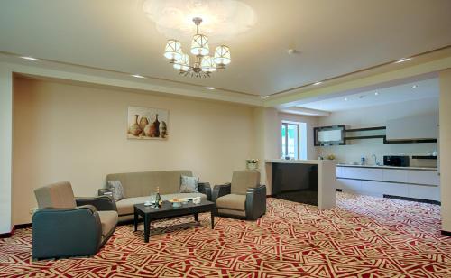 Kuchyň nebo kuchyňský kout v ubytování Aghveran Ararat Resort Hotel