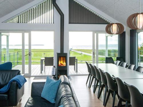 Χώρος καθιστικού στο Luxury Retreat in Ebeltoft - By Traum Ferienwohnungen