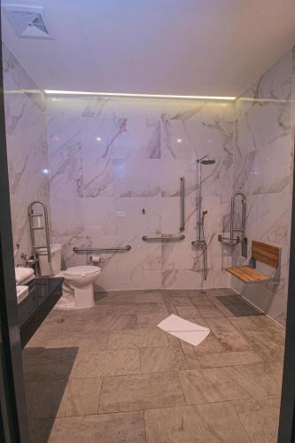 Un baño de Zen Motel By RGS