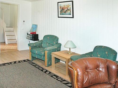 Χώρος καθιστικού στο 5 person holiday home in VEVANG-By Traum