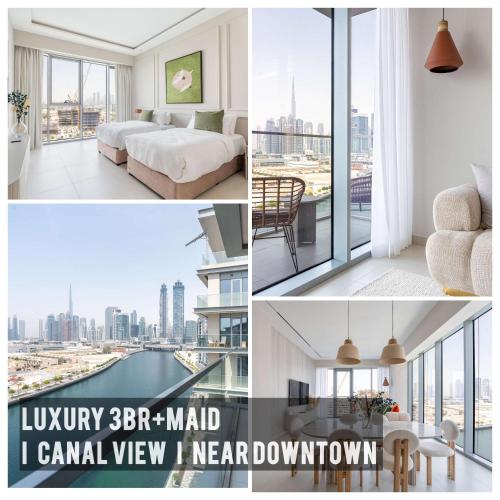 Luxury 3BR & Maid - Canal View - Near Downtown