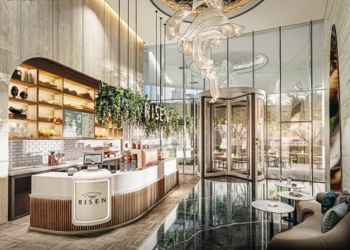 Гостиная зона в Ciel Dubai Marina, Vignette Collection by IHG