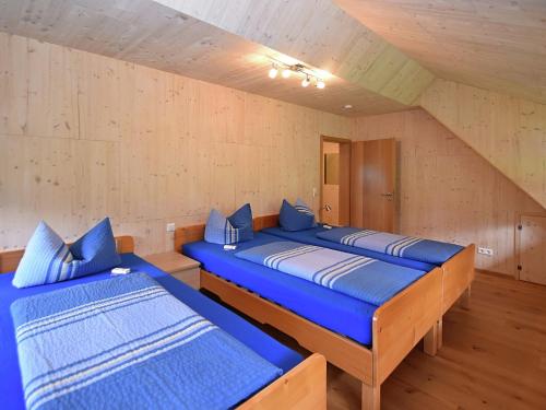 Postel nebo postele na pokoji v ubytování Ferienhaus, Mühlenbach