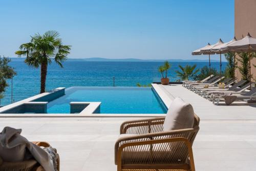 NEW! Seaview Villa Bota: A Luxurious Coastal Retreat in Podstrana