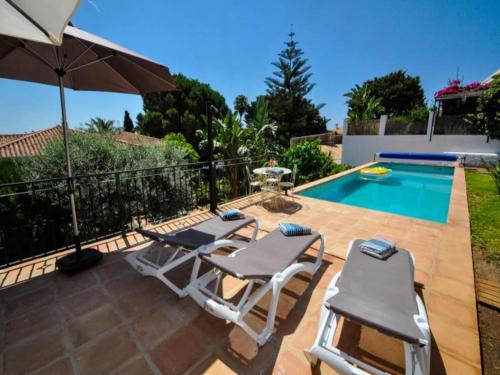 Villa in Salobrena near Tropical Pool & Beach
