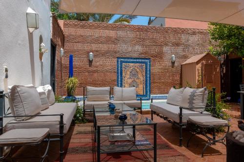 Zona de estar de Riad Khiata