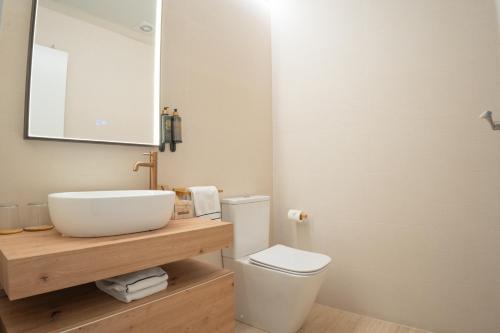 Ванная комната в Meraki Beach Hotel - Only Adults