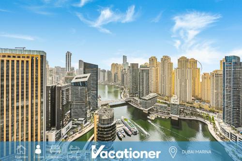 Vacationer Holiday Homes I 1 Bed on 34th Floor l Marina Views