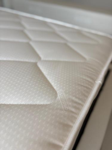a close up of a mattress on a table at Albergo Santa Croce in Giffoni Sei Casali