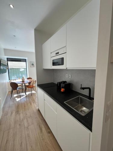 Dapur atau dapur kecil di Comfy Studio, Paris South
