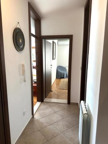Apartment Zahnaにあるベッド
