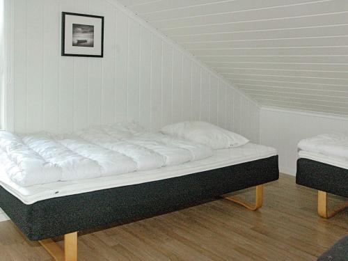 Ένα ή περισσότερα κρεβάτια σε δωμάτιο στο 8 person holiday home in VEVANG-By Traum