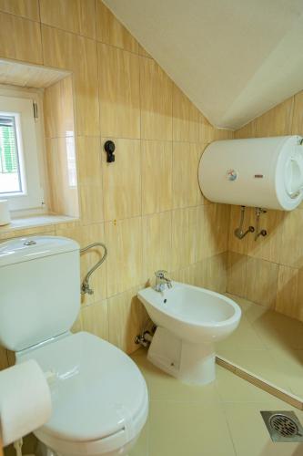 Koupelna v ubytování Casa Campana