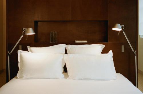Hôtel Masséにあるベッド