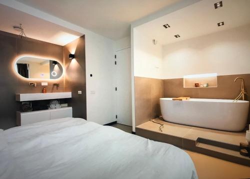 En eller flere senge i et værelse på Costa de Valencia Comfort