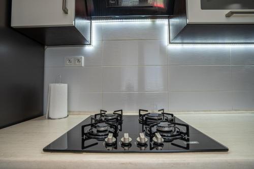 Кухня или мини-кухня в Luxury apartment in city center
