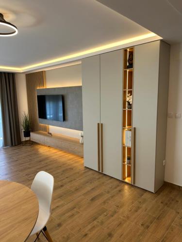 Χώρος καθιστικού στο AS Apartmani Srebrno Jezero