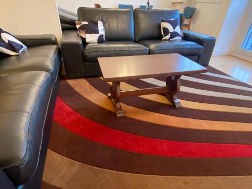 Ruang duduk di Chambre Privee ORY à coté de l'Aeroport de Paris Orly dans un appartement
