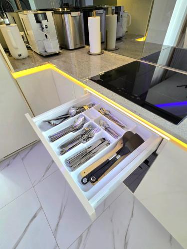 Η κουζίνα ή μικρή κουζίνα στο ApartPodhale
