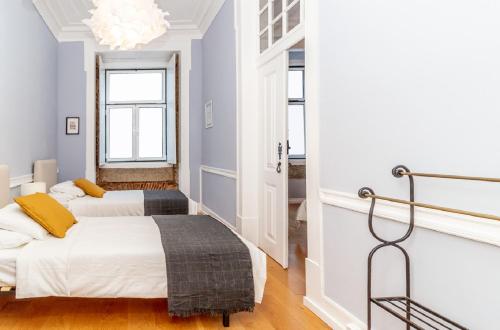 SJ2D Spacious & Cosy Apartment with AC! Near to Augusta Arch in Baixa-Chiado, LIS Downtown!