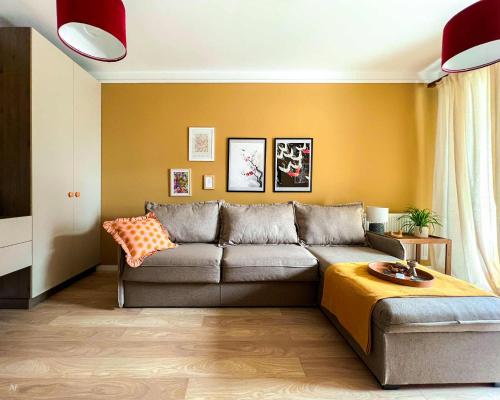 Χώρος καθιστικού στο Park Apartments