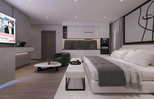 Μια τηλεόραση ή/και κέντρο ψυχαγωγίας στο Ivy Lush Hotel
